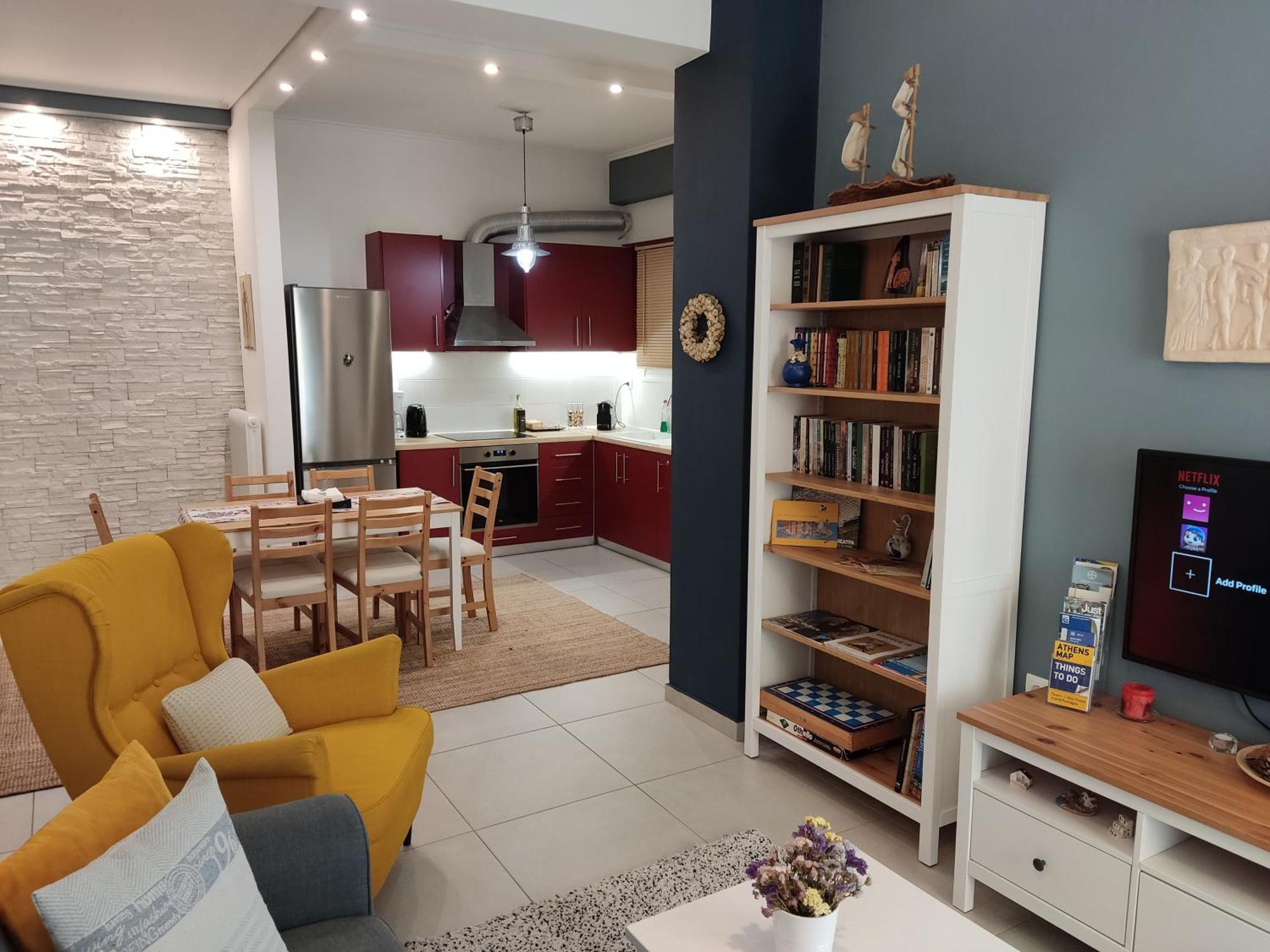 Central & Comfortable, 70M² Apt In Neos Kosmos Atene Esterno foto